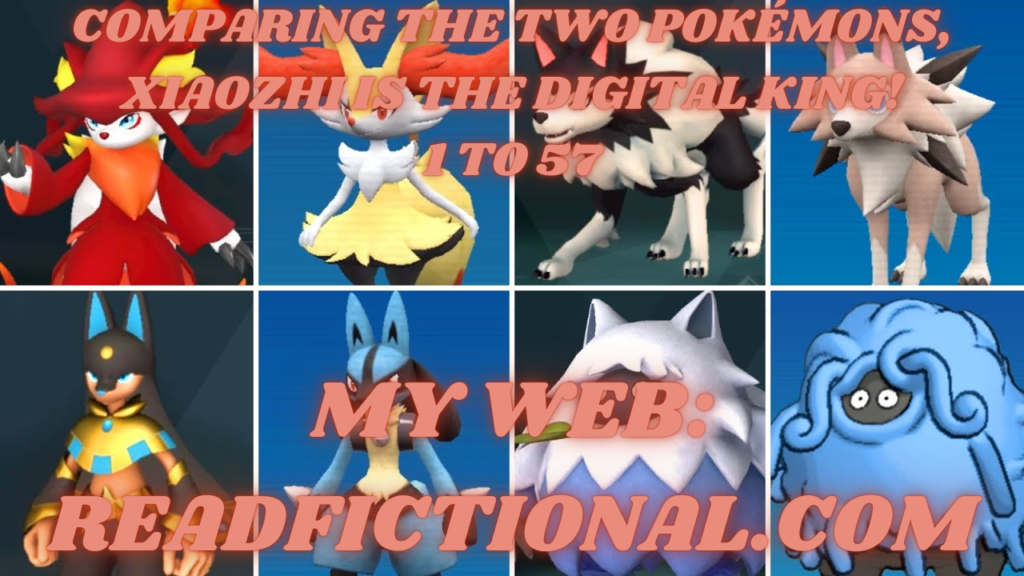 Comparing the two Pokémons, Xiaozhi is the digital king!