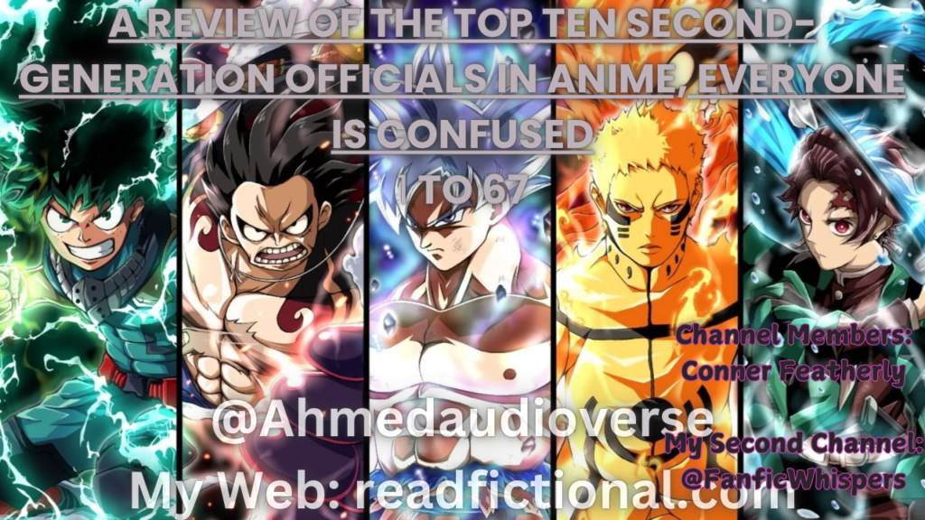 A review of the top ten second-generation officials in anime, everyone is confused