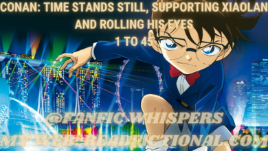 Conan: Time stands still, supporting Xiaolan and rolling his eyes