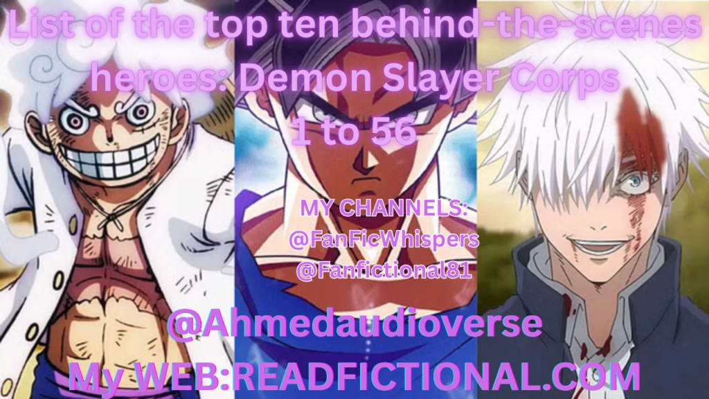 List of the top ten behind-the-scenes heroes: Demon Slayer Corps