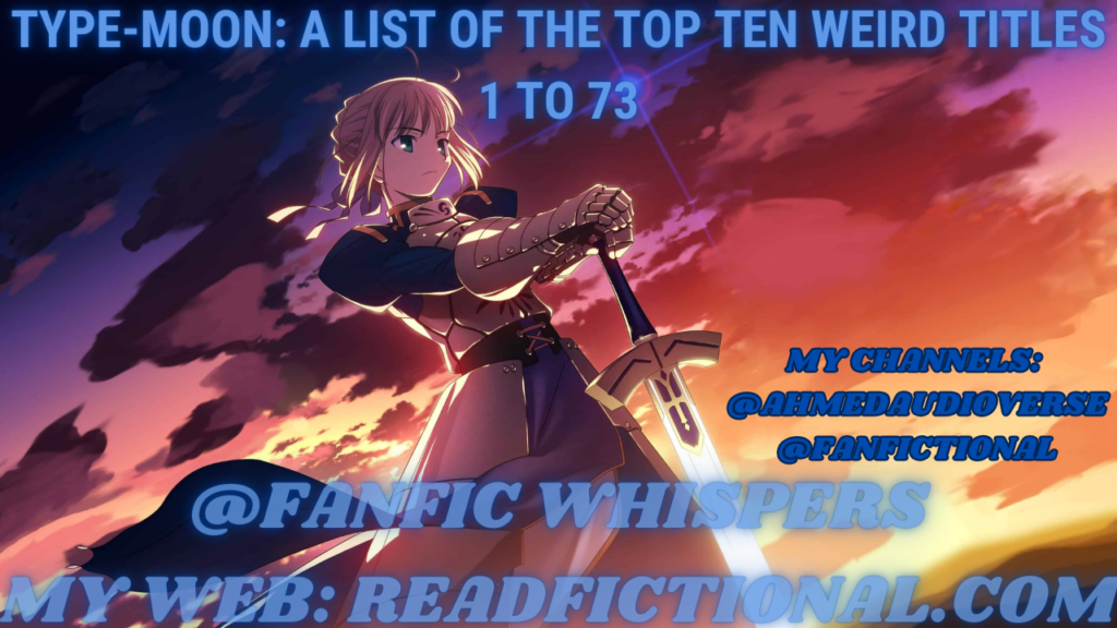 Type-Moon: A list of the top ten weird titles