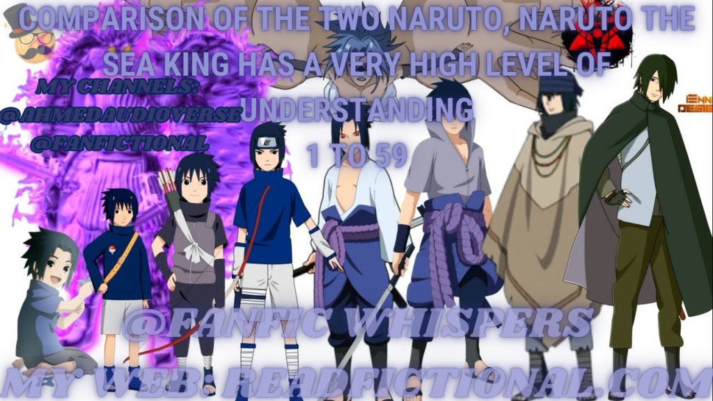 Comparison between the two Sasukes: The feminized Sasuke makes Naruto cry with envy!