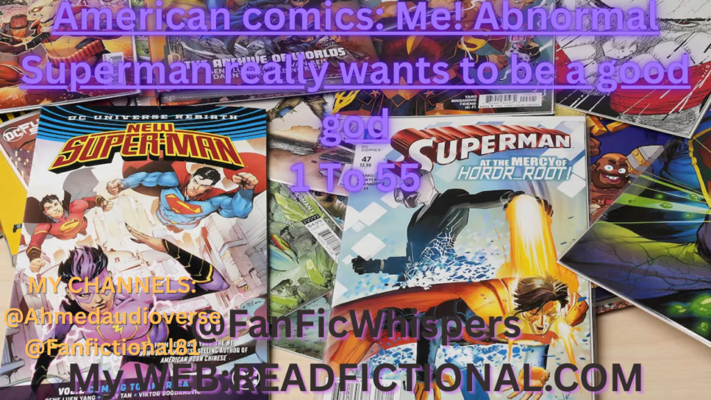 American comics: Me! Abnormal Superman really wants to be a good god