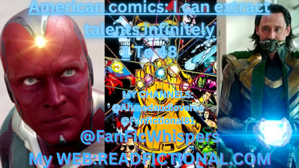 American comics: I can extract talents infinitely