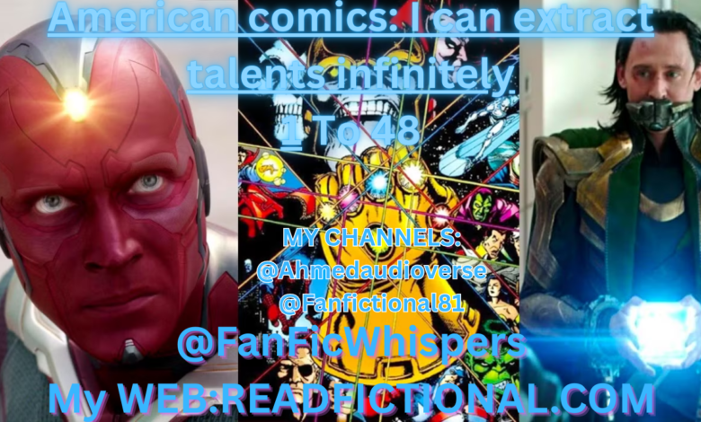 American comics: I can extract talents infinitely