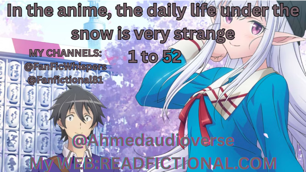 In the anime, the daily life under the snow is very strange