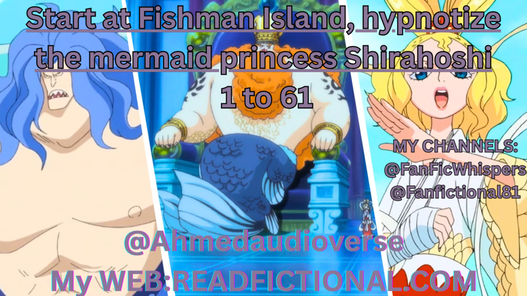 Start at Fishman Island, hypnotize the mermaid princess Shirahoshi