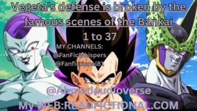 Vegeta's defense is broken by the famous scenes of the Bankai