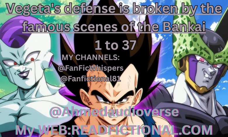 Vegeta's defense is broken by the famous scenes of the Bankai