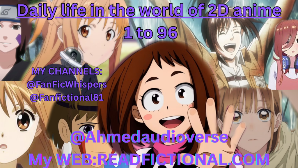 Daily life in the world of 2D anime