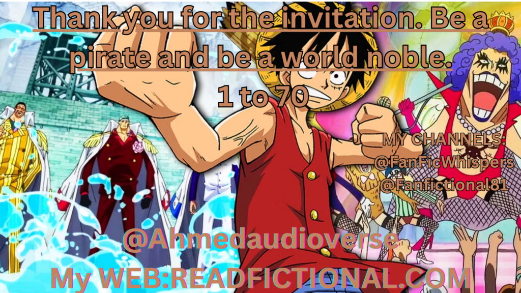 Thank you for the invitation. Be a pirate and be a world noble.