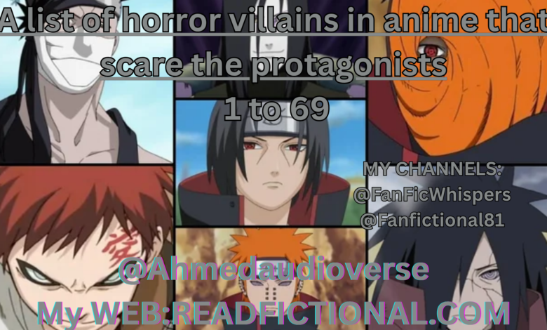 A list of horror villains in anime that scare the protagonists