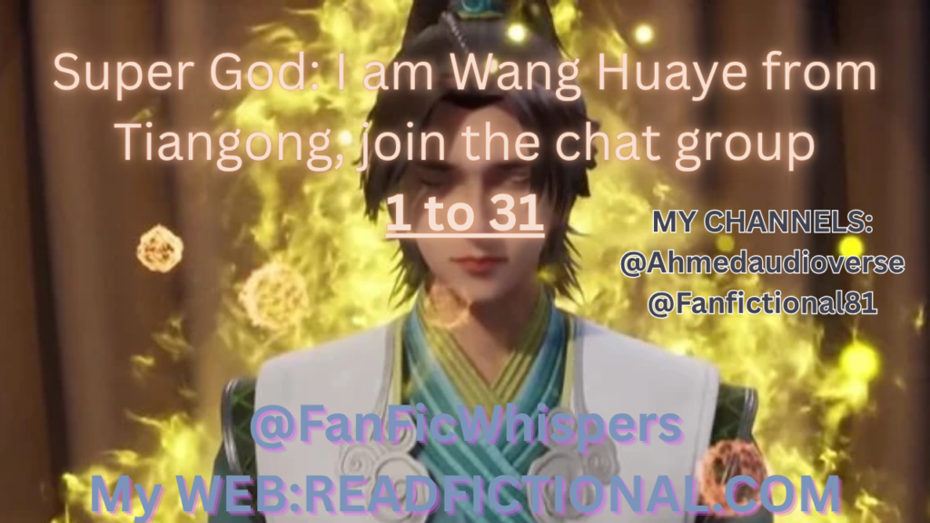 Super God: I am Wang Huaye from Tiangong, join the chat group