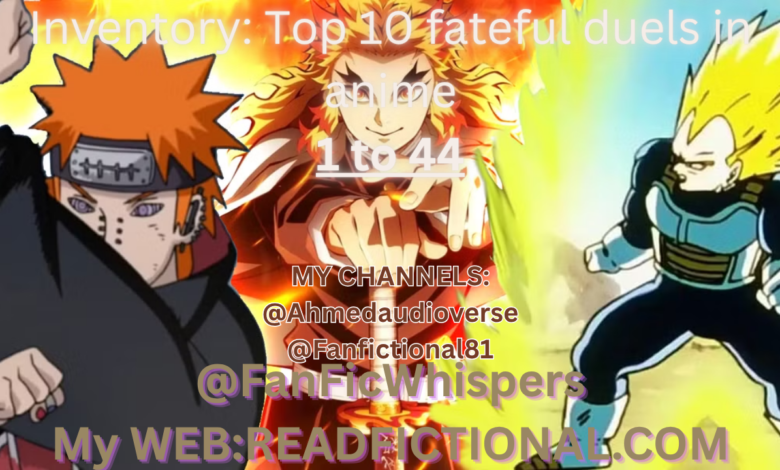 Inventory: Top 10 fateful duels in anime