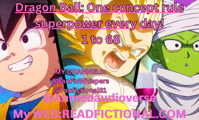 Dragon Ball: One concept rule superpower every day!