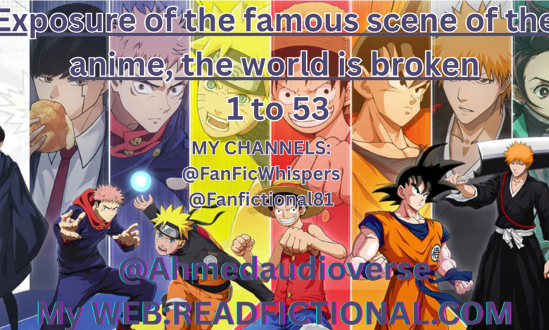 Exposure of the famous scene of the anime, the world is broken