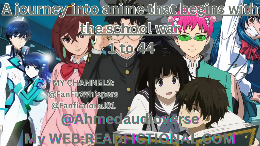 A journey into anime that begins with the school war