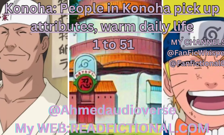 Konoha: People in Konoha pick up attributes, warm daily life