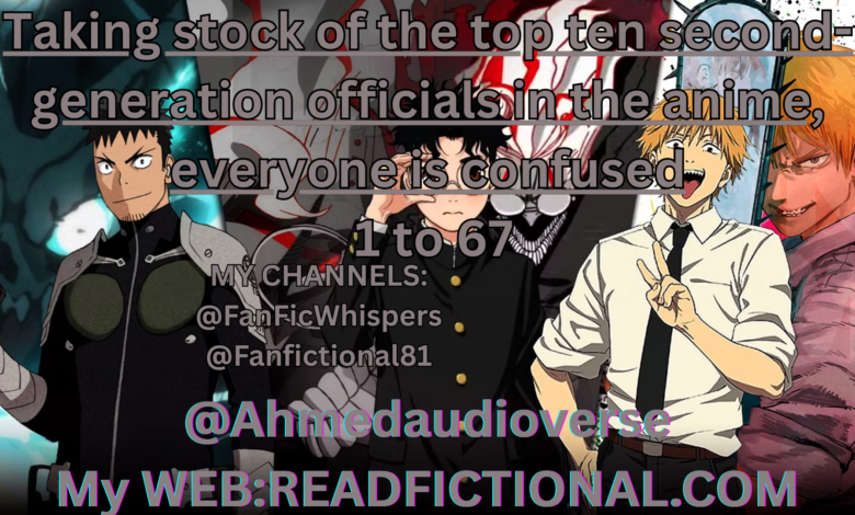 Taking stock of the top ten second-generation officials in the anime, everyone is confused