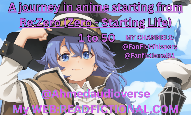 A journey in anime starting from Re:Zero (Zero - Starting Life)